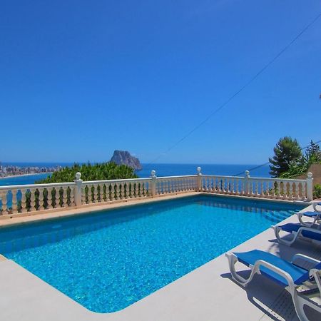 Villa Con Piscina Y Vistas Al Mar - Mar 27 H Calp Dış mekan fotoğraf