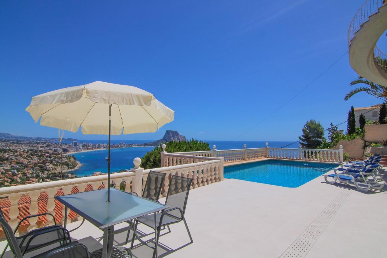 Villa Con Piscina Y Vistas Al Mar - Mar 27 H Calp Dış mekan fotoğraf