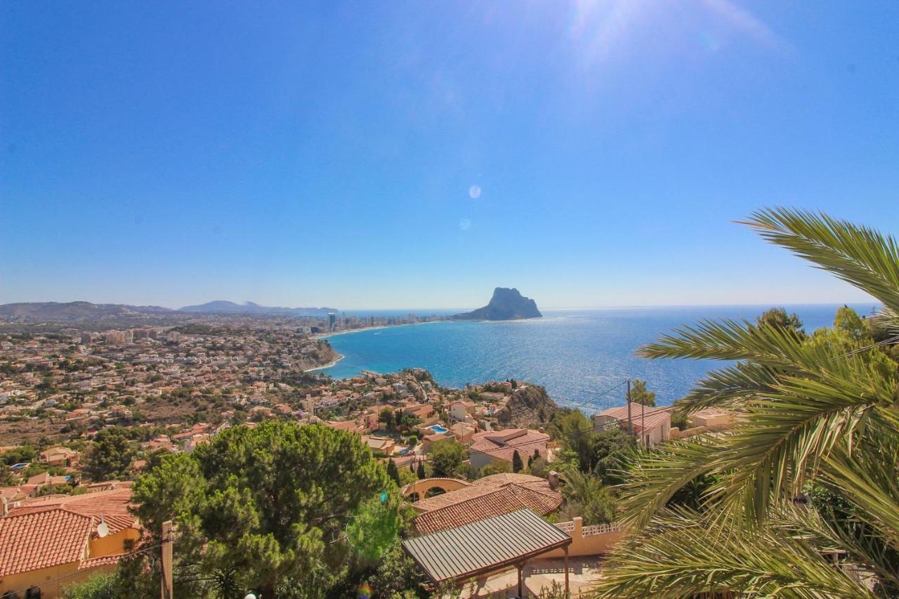 Villa Con Piscina Y Vistas Al Mar - Mar 27 H Calp Dış mekan fotoğraf