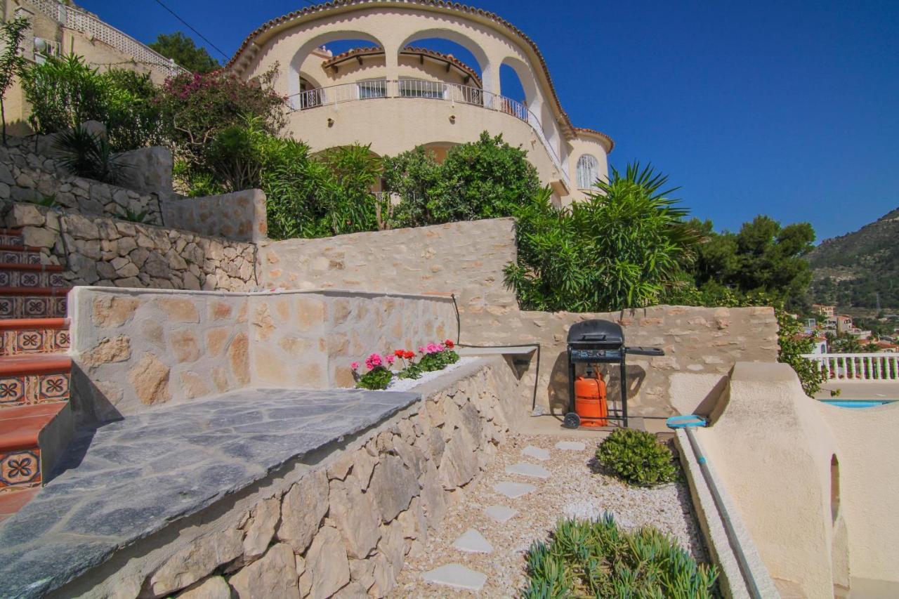 Villa Con Piscina Y Vistas Al Mar - Mar 27 H Calp Dış mekan fotoğraf