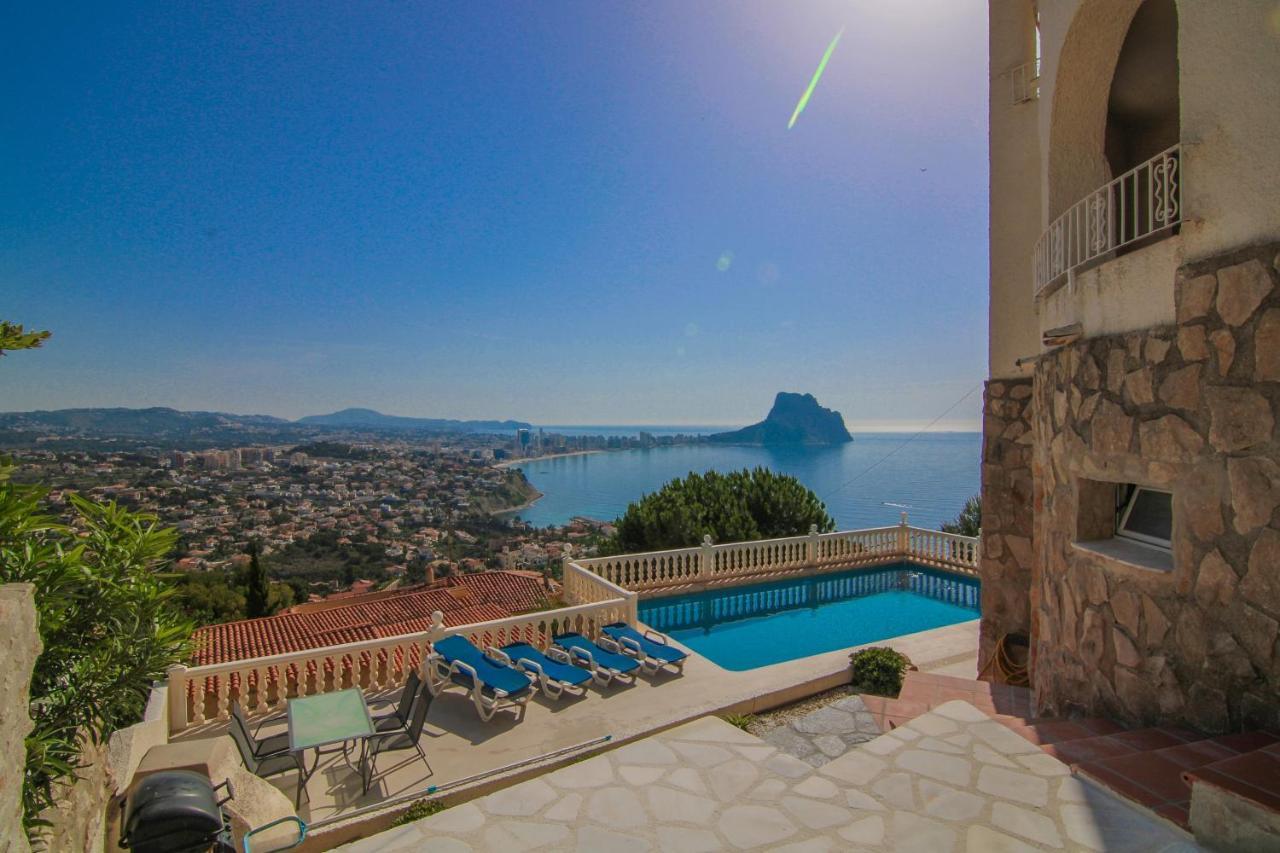 Villa Con Piscina Y Vistas Al Mar - Mar 27 H Calp Dış mekan fotoğraf